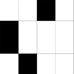 音乐白块儿：经典的黑白块节奏音乐游戏